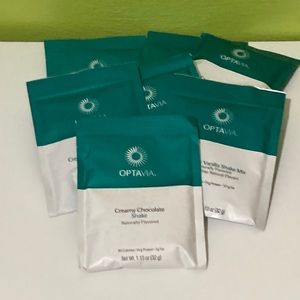 Optavia Creamy Chocolate Shake Mix & Creamy Vanilla Shake Mix